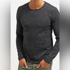 EDC. Men's Dark Gray Crewneck Sweater. Size S
